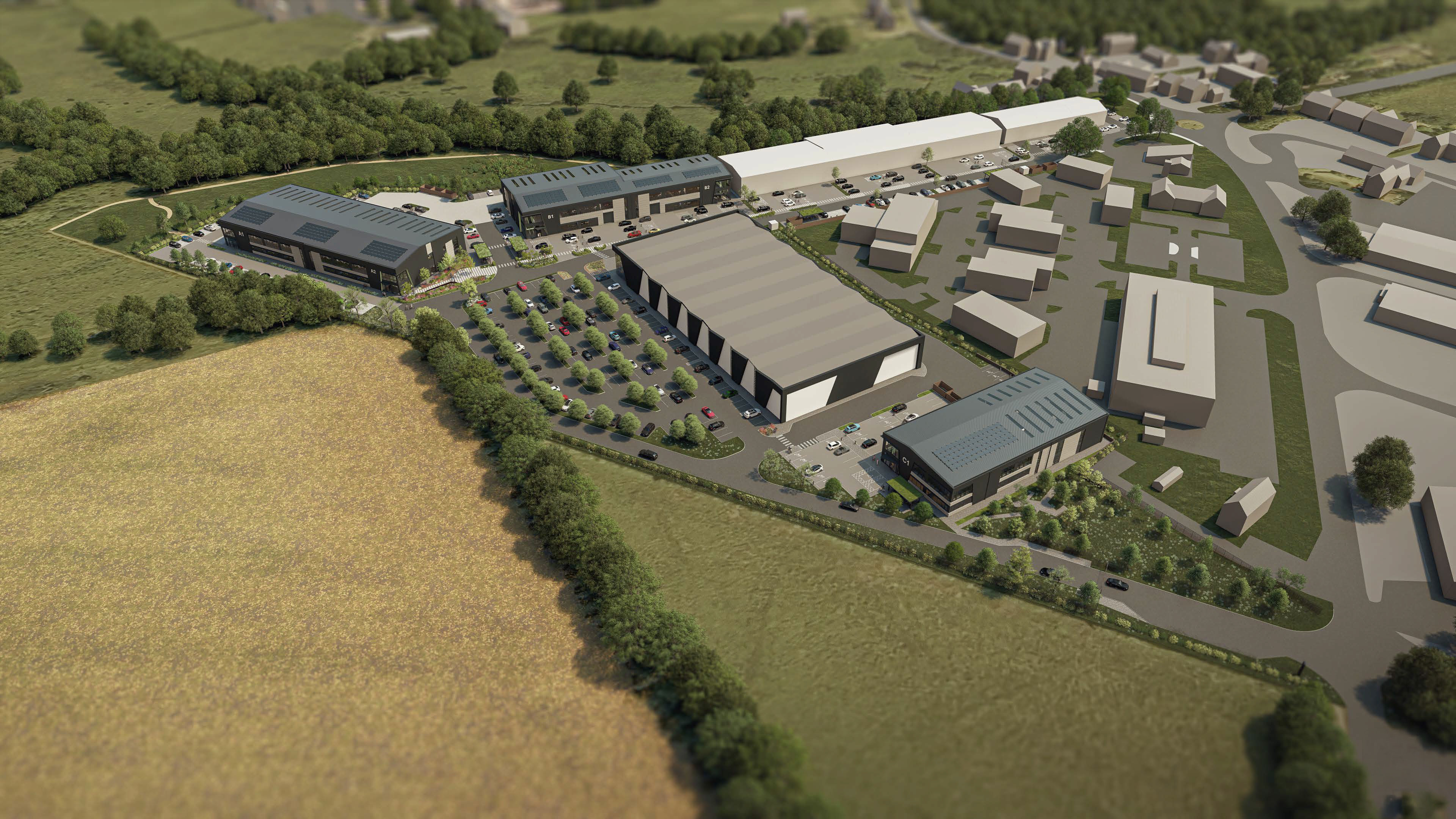 Horizon CGI View Aerial 01